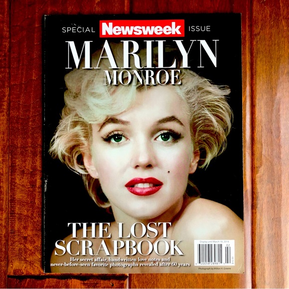 NEWSWEEK SPECIAL: Marilyn Monroe:The Lost Scrapbook” - Picture 1 of 16